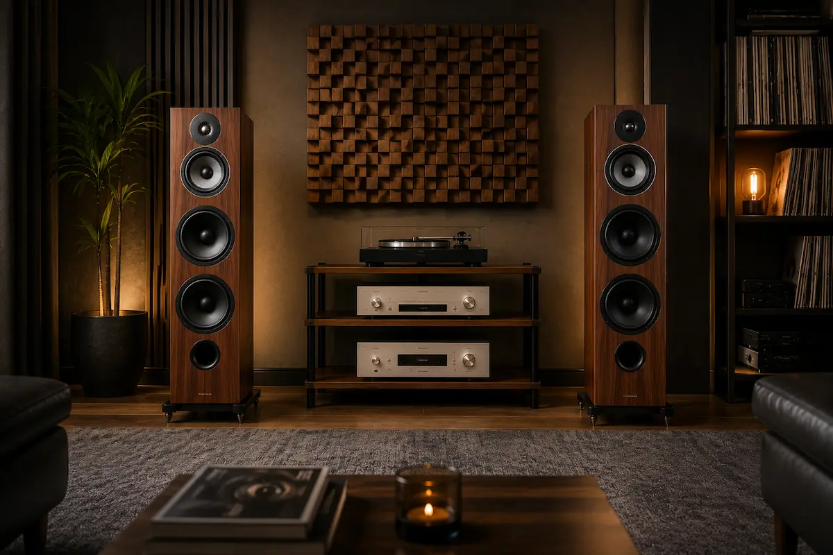 Loa Floorstanding trong hệ thống âm thanh Hi-Fi