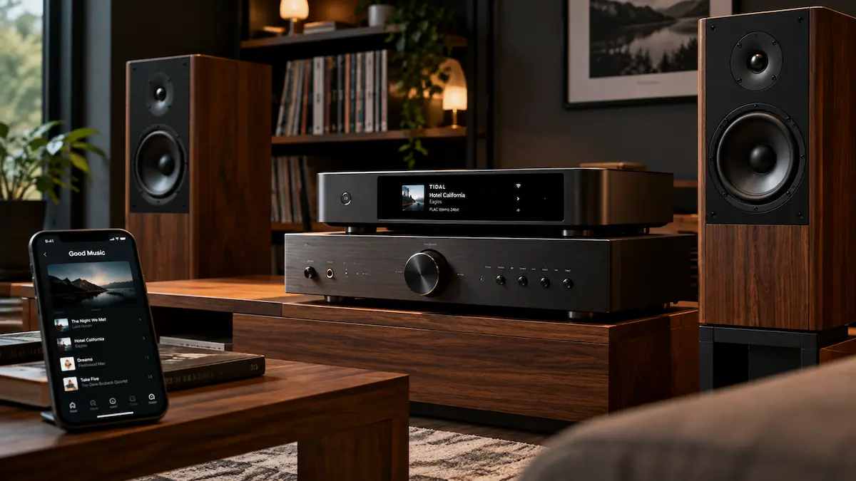 Streamer là gì? Tìm hiểu Music Streamer, Network Player, Network Transport, DAC tích hợp và cách chọn streamer phù hợp cho hệ thống Hi-Fi.